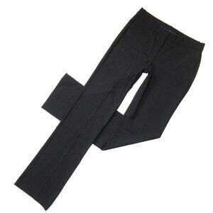 NWT THEORY Custom Max in Black Edition Stretch Wool Trouser Pants 10 x 34